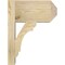 Ekena Millwork Olympic Craftsman Rough Sawn Outlooker, Douglas Fir, 8"W x 14"D x 18"H OUT08X14X18OLY04RDF - alternate 2